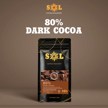 80% DARK COCOA POWDER 500G/PKT