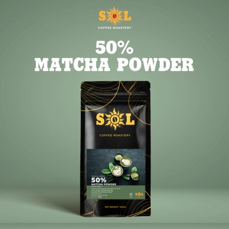 50% JAPANESE MATCHA POWDER 500g & 200g/pkt