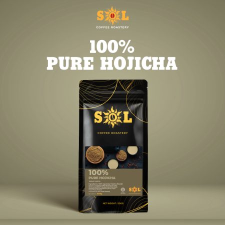 100% PURE JAPANESE HOJICHA POWDER 500g/pkt