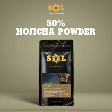 50% JAPANESE HOJICHA POWDER 500g/pkt